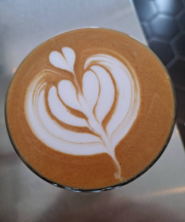 라떼아트 4단밀어넣기