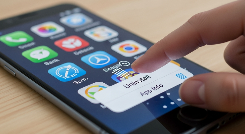 사용하지 않는 앱 삭제