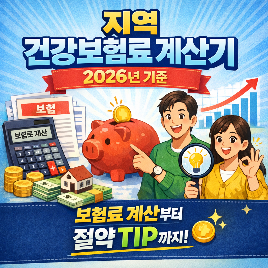 지역 건강보험료 계산기