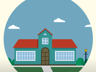 2025학년 취학통지서 인터넷 발급 방법과 관련있는 학교 그림