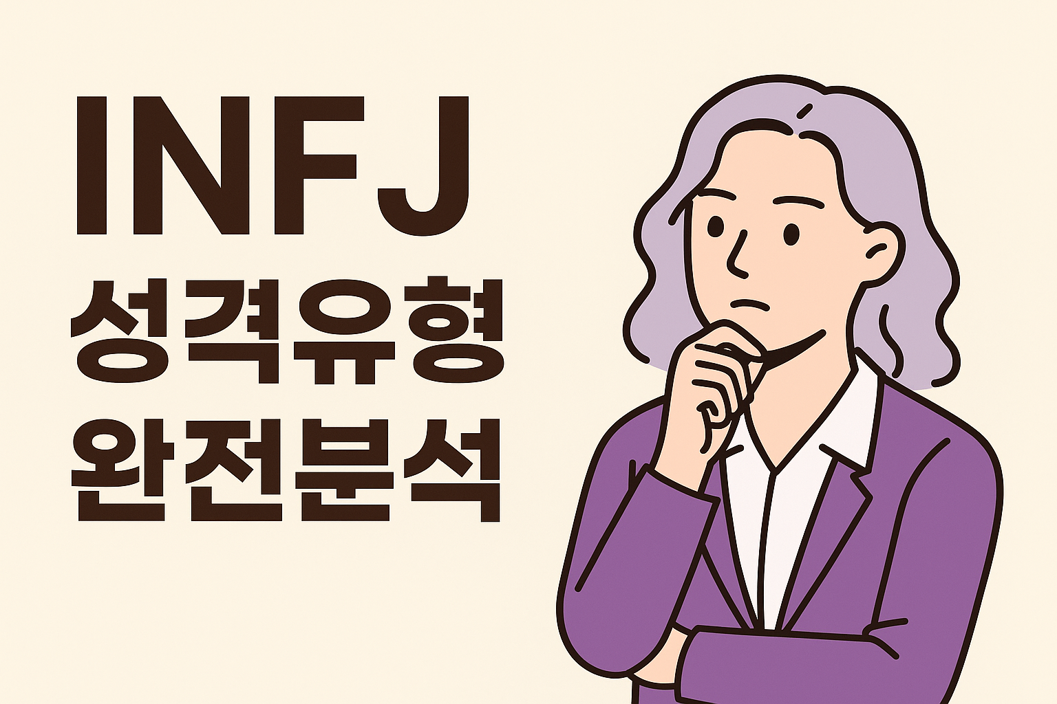MBTI 성격유형 해석 - INFJ