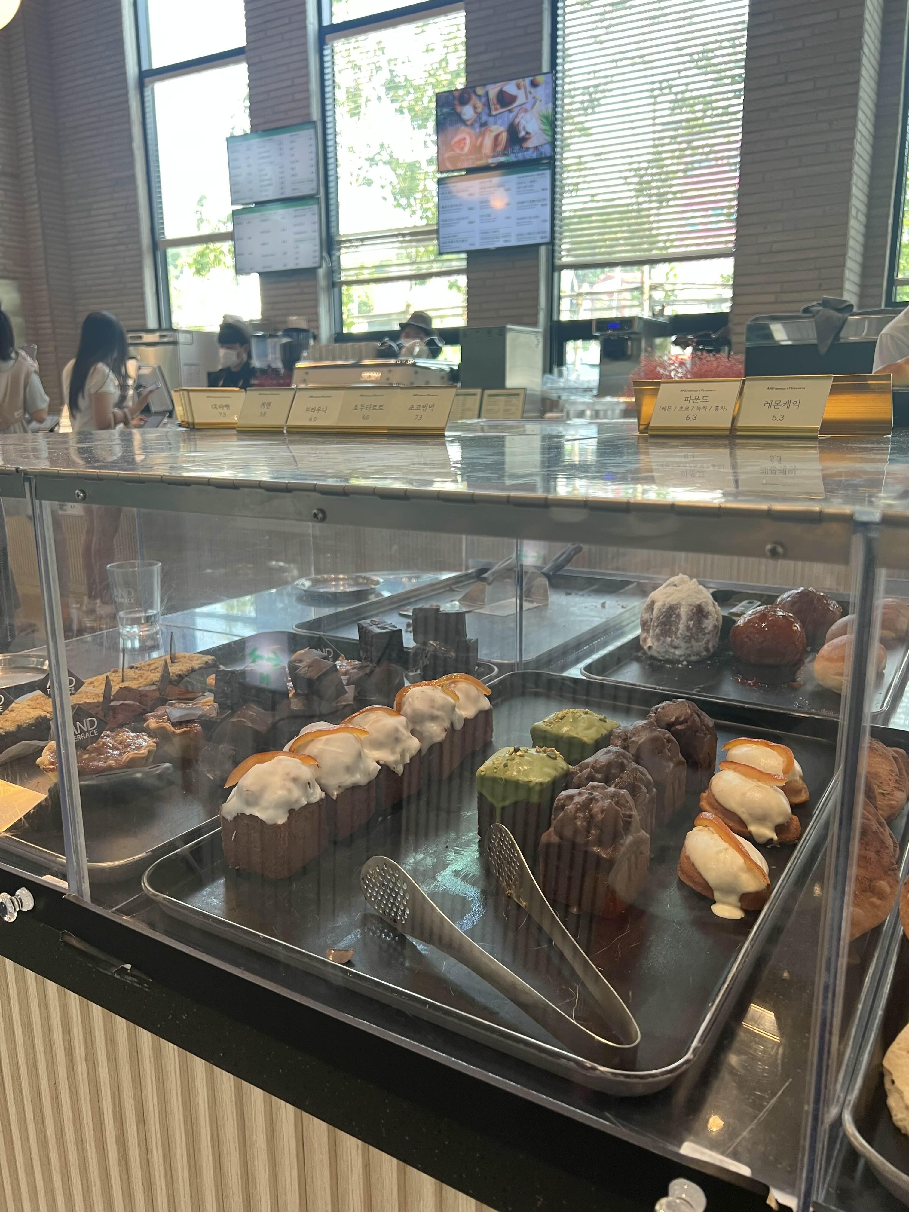 앤드테라스 고양 빵 메뉴