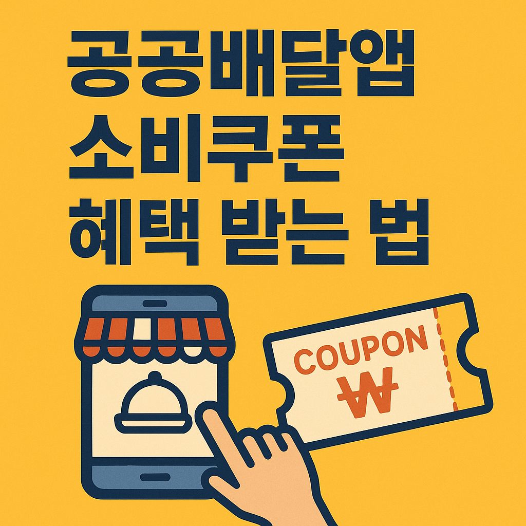 공공배달앱 소비쿠폰 지급기준 완화