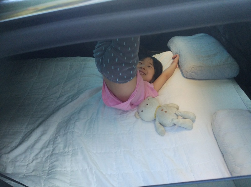 집에서쓰던 요와 베게를 들고갔던 갔던 몽산포