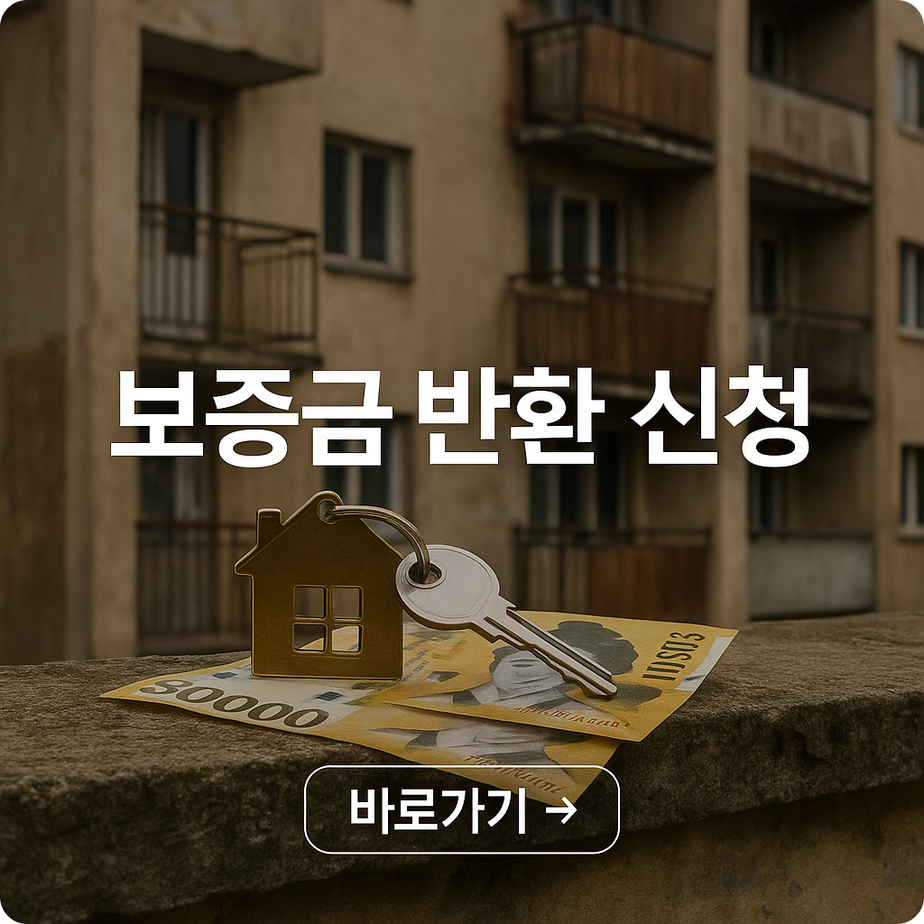 보증금 반환 지원제도 신청 방법