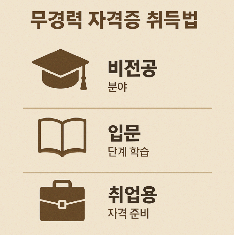 무경력 자격증 취득법