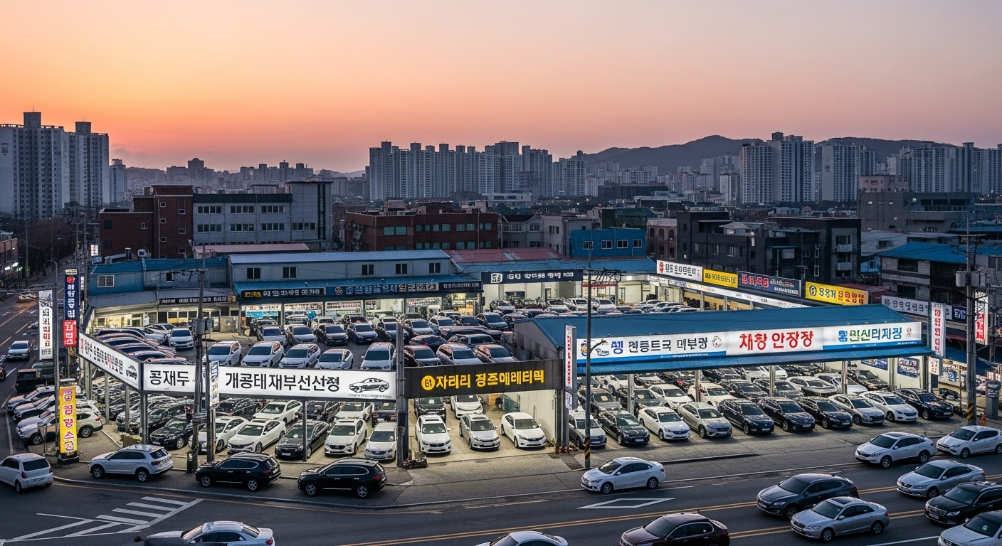 장안평 중고차 매매단지