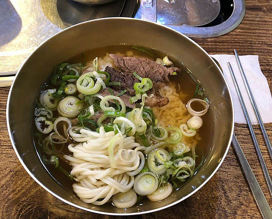 북창동 곰탕 '애성회관한우곰탕'