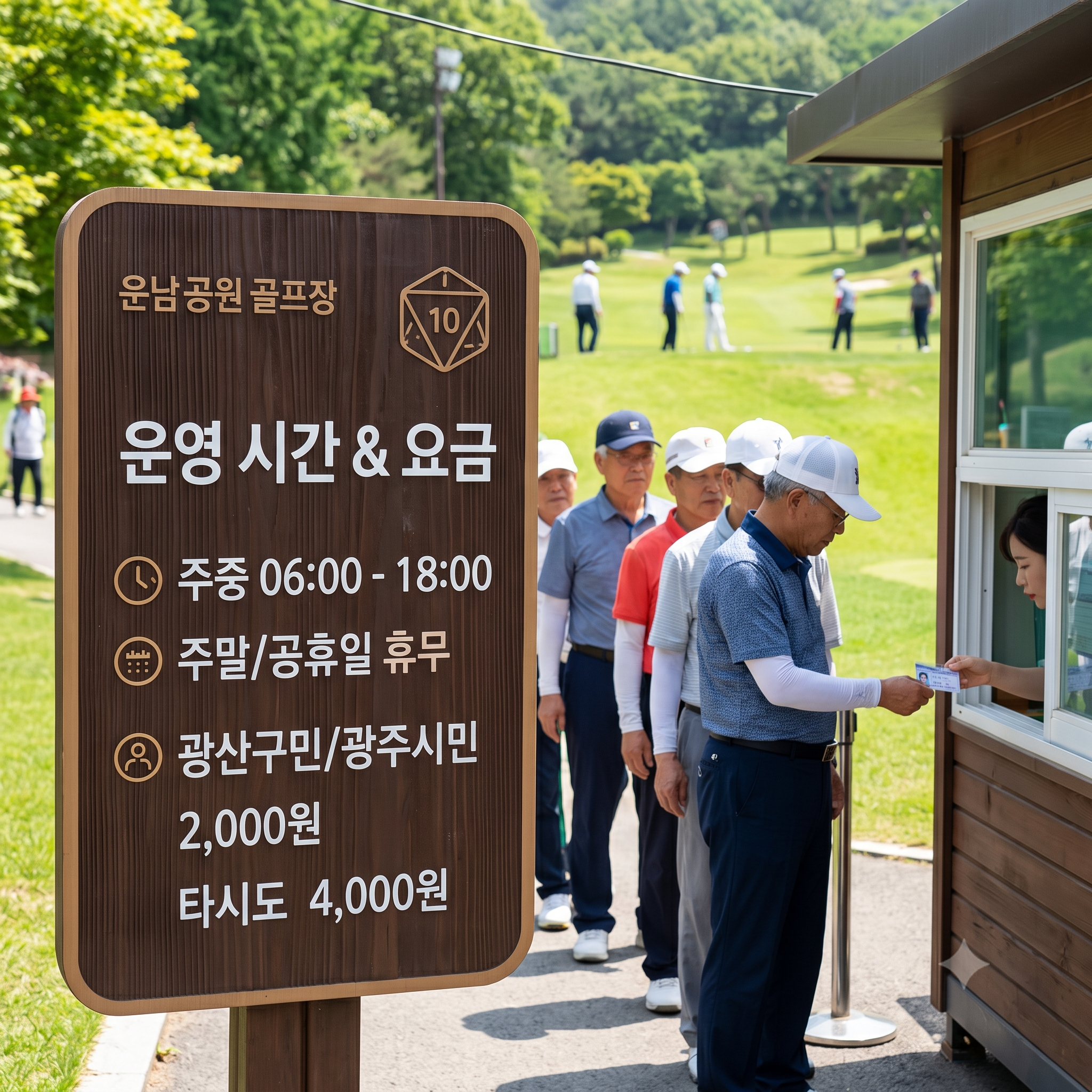 영산강 인근 최신 9홀 구장, 운남파크골프장 이용방법 핵심정리 (위치부터 코스, 이용시간, 요금, 고성과 코스 꿀팁까지)