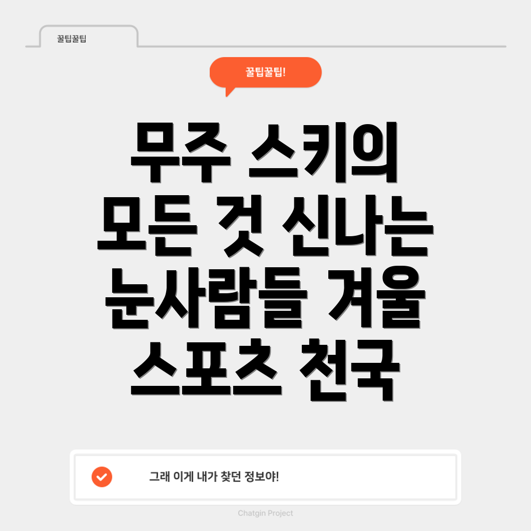 무주 스키장