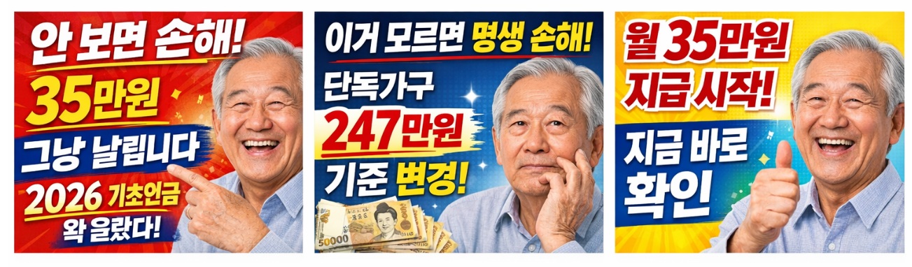 2026년 기초연금 대폭 인상