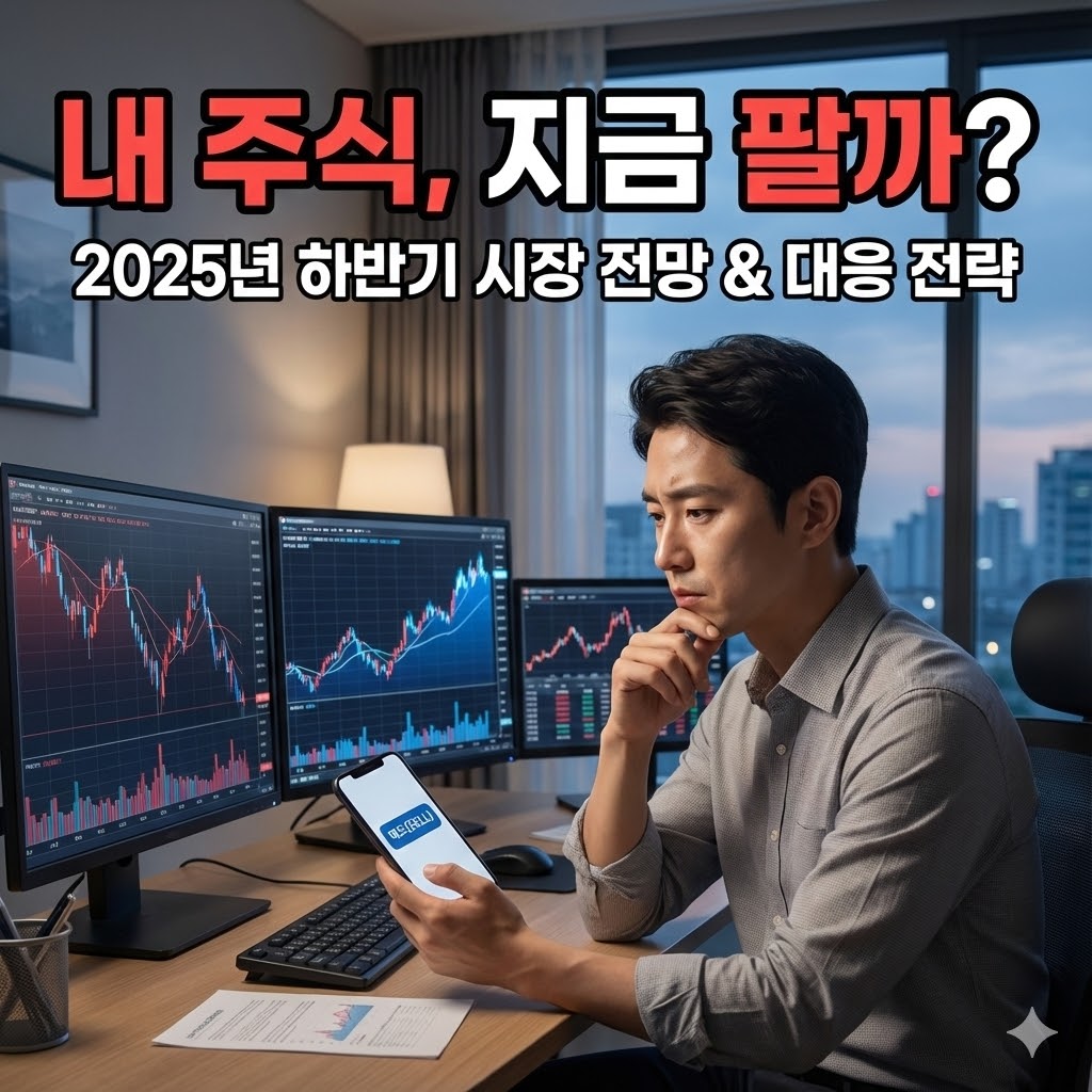 내 주식, 지금 팔까? 2025년 하반기 주식 시장 완전 해부