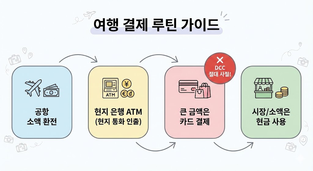 쇼핑 결제/환전 실수 TOP10|초보자 “호구 방지” 체크리스트