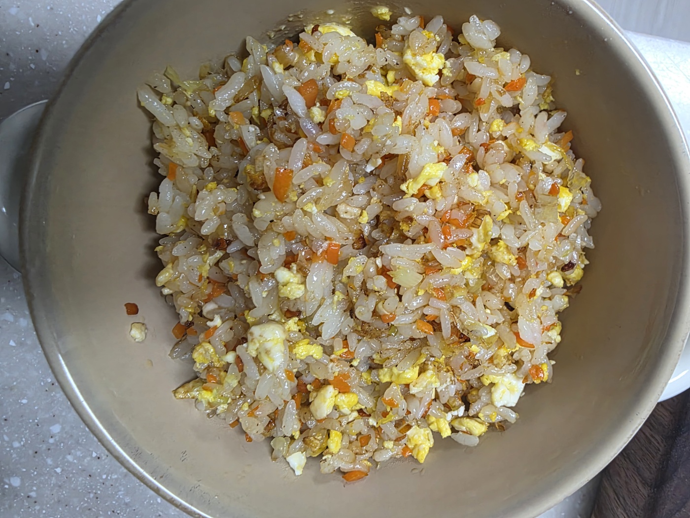 밥 완전 코팅 완성