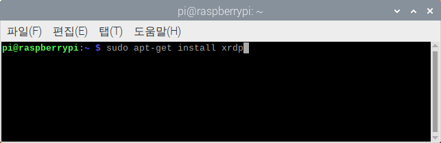 라즈베리파이 xprd