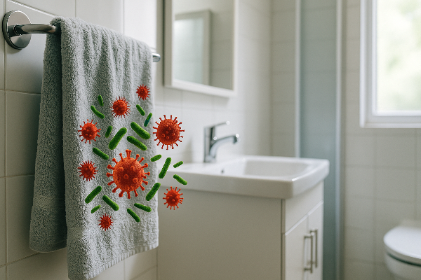 수건 두 번 이상 사용하면 안 되는 이유, 과학이 말한다!