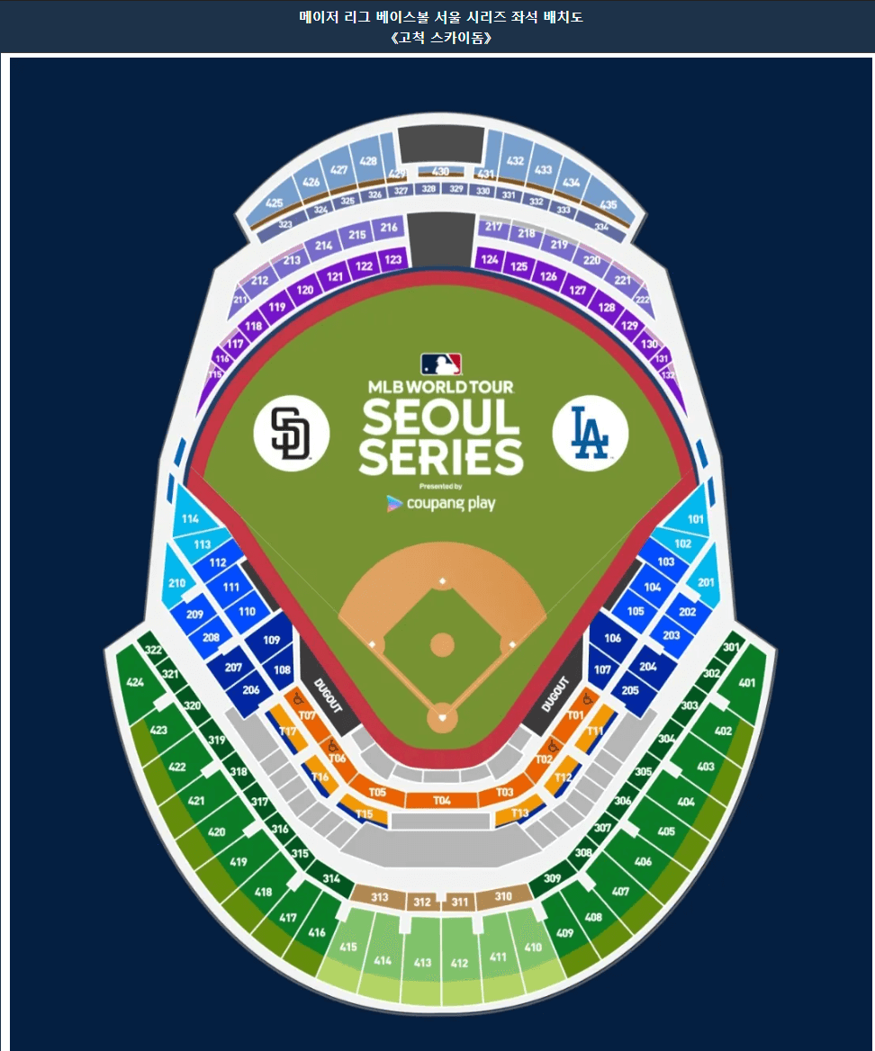 메이저리그 서울 시리즈 티켓 예매 방법(2024)