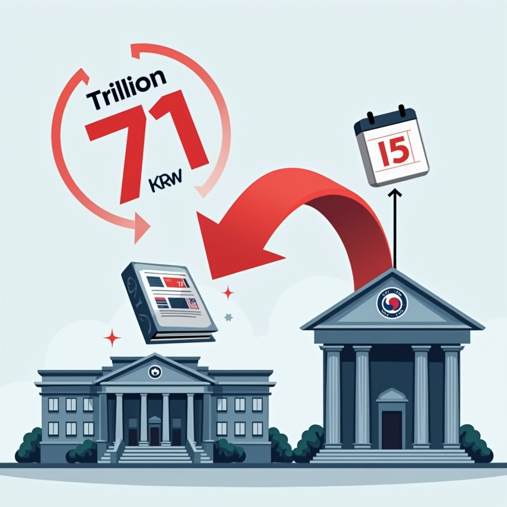 정부 대출 71조원, 15년 만의 최대 규모