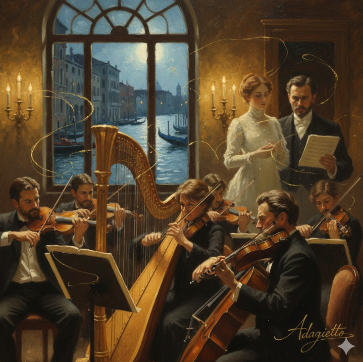 말러 교향곡 5번 4악장 관련 그림