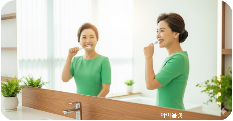 치아를 올바르게 관리하는 습관