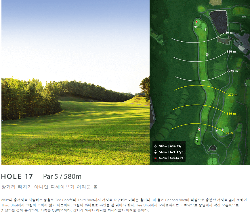 플라자 컨트리클럽 타이거코스 17