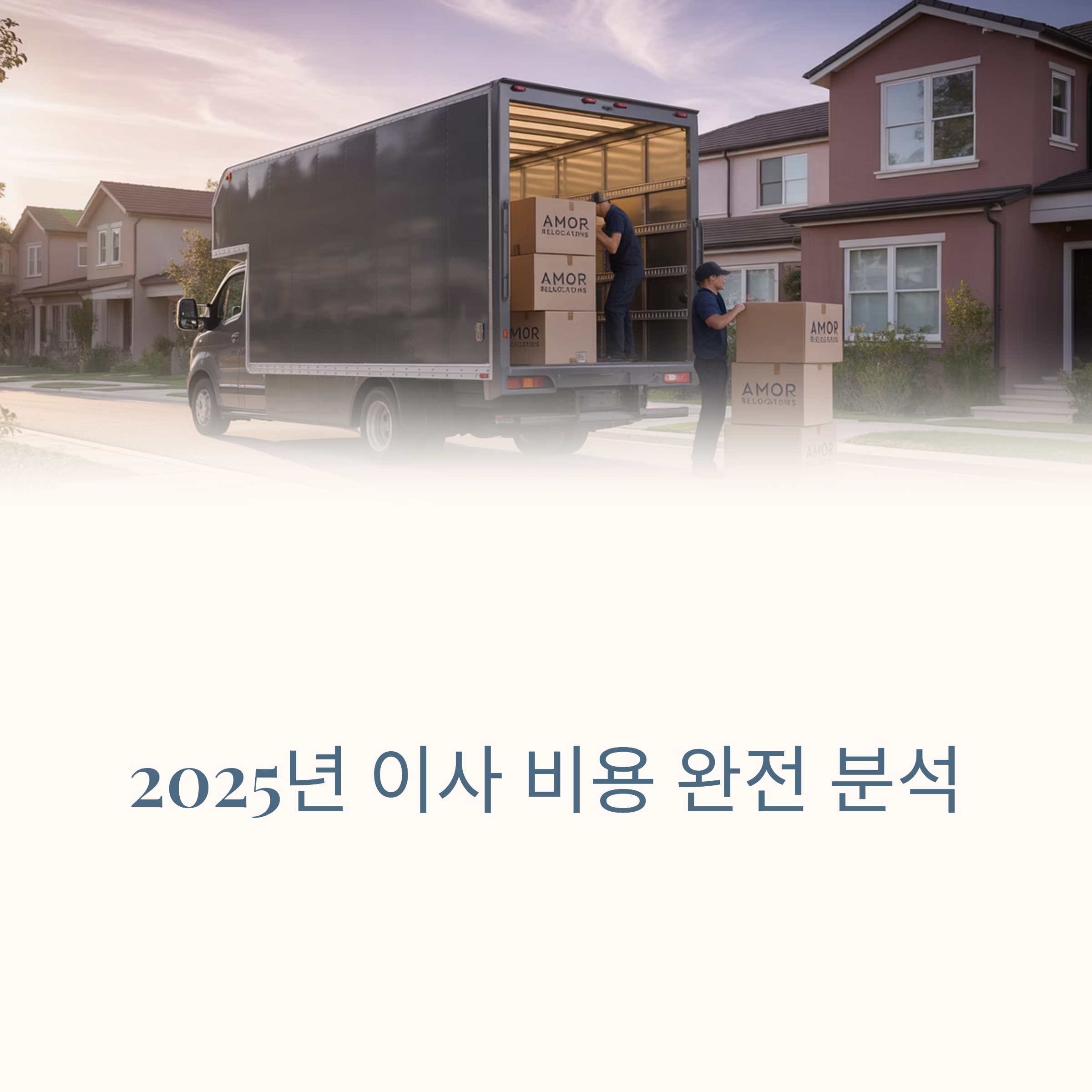 이삿짐센터 견적 이사비용 대표이미지