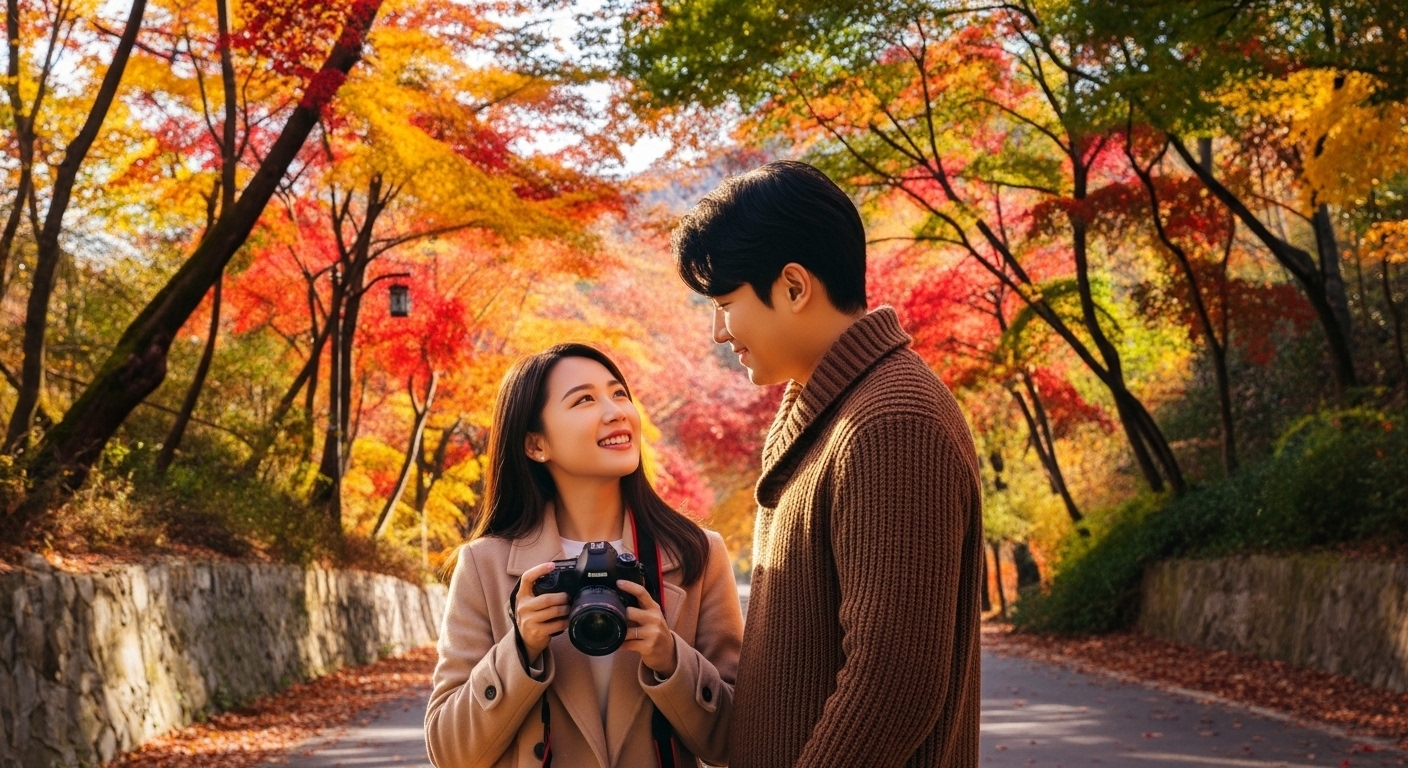 서울의 랜드마크, 단풍 터널 남산공원