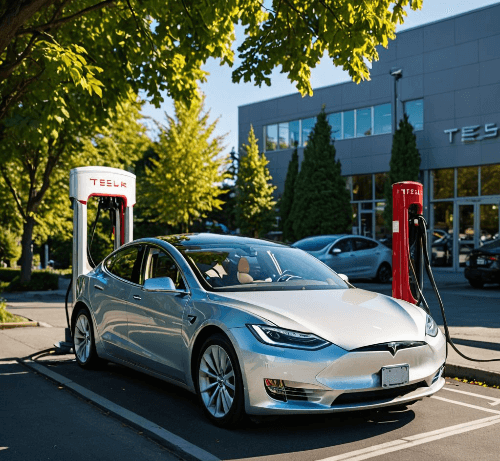 테슬라 전기 충전소