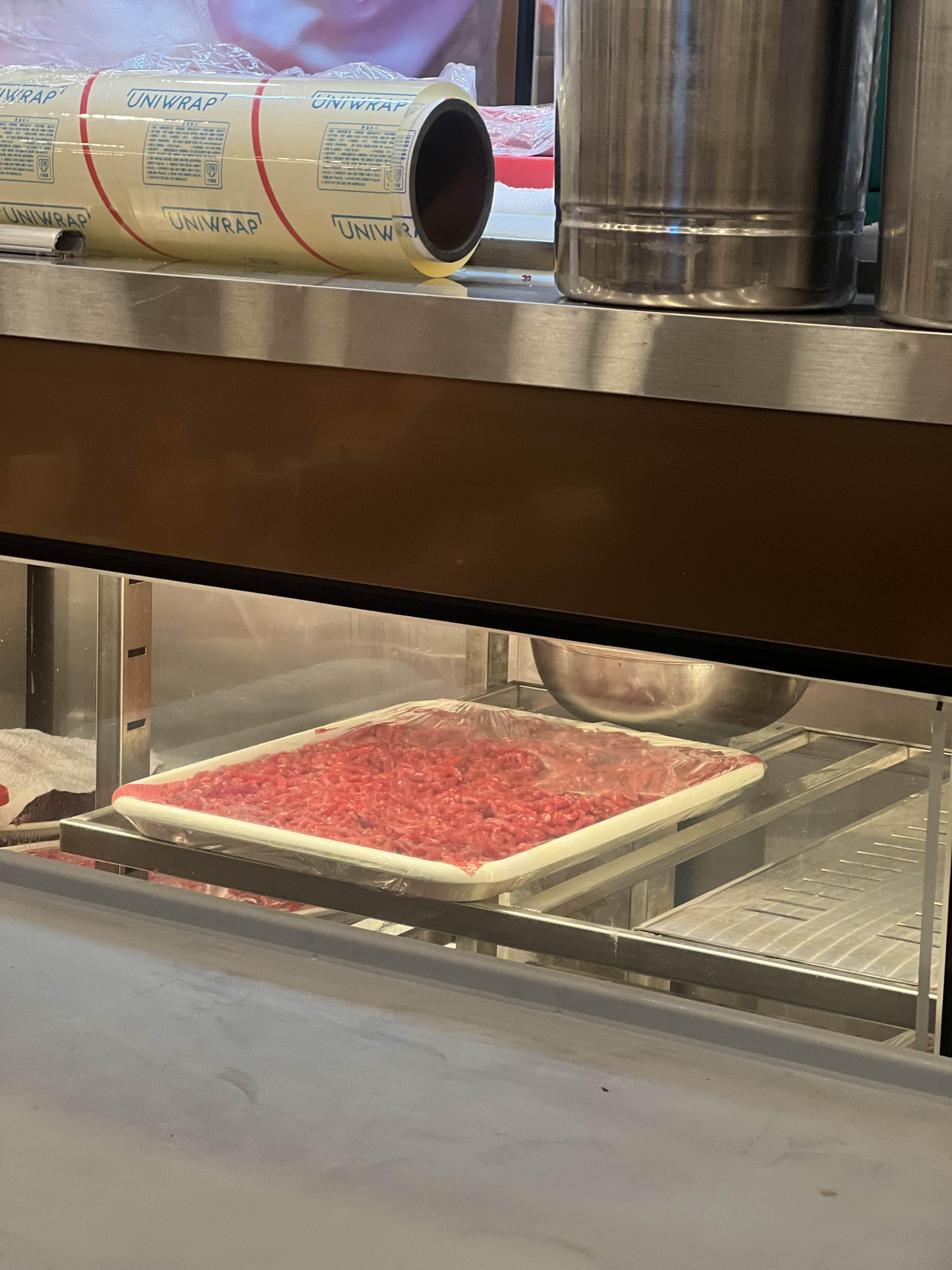 진짜 신기한 붉은 살만 있었던 영천영화 육회