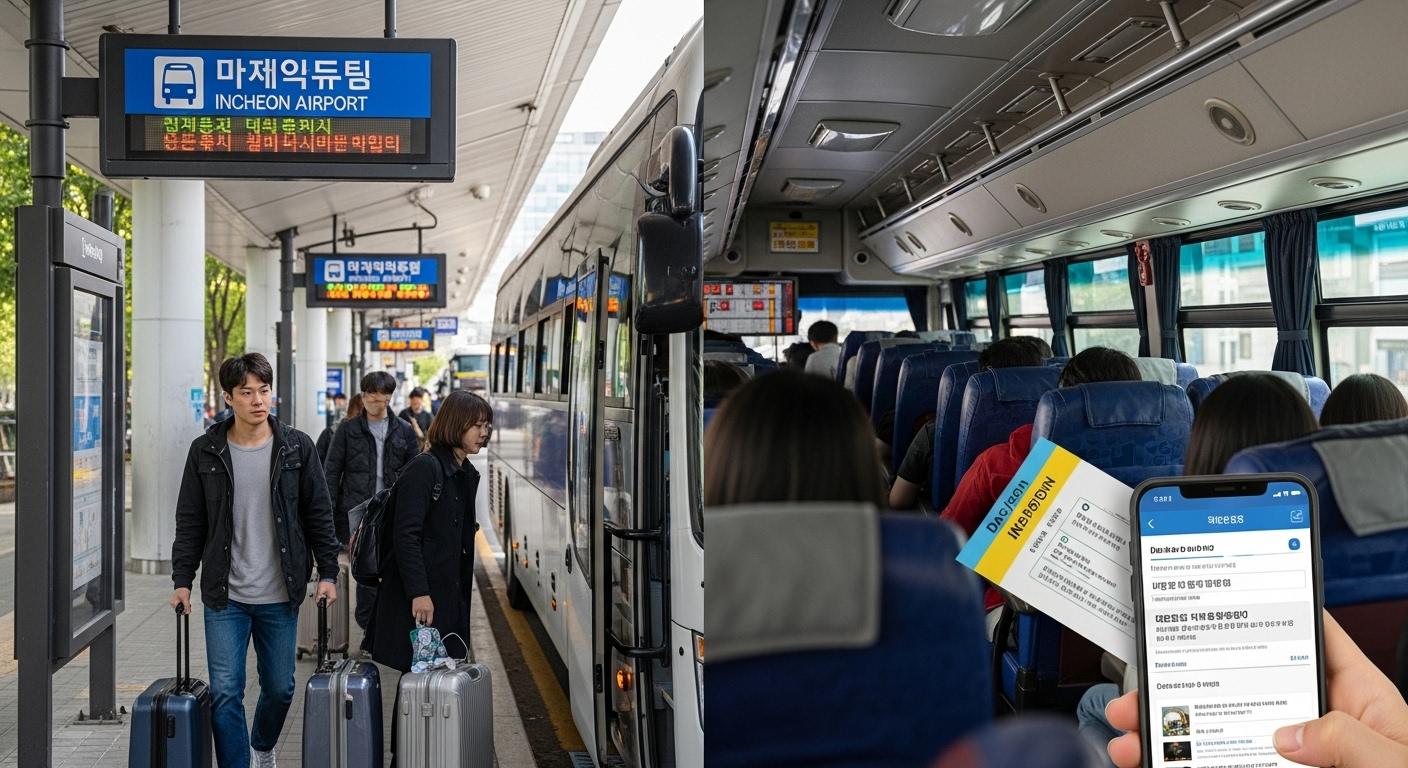 대전에서인천공항버스예매