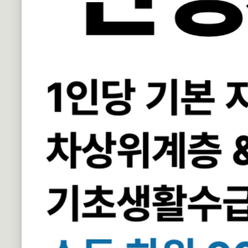 정부&amp;#44; 전국민 지급 민생회복지원금 포함한 20조 추경 예산안 발표 예정