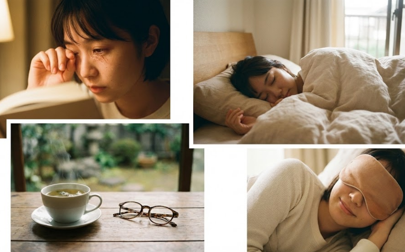 생활 속 눈 피로 줄이기 인포그래픽