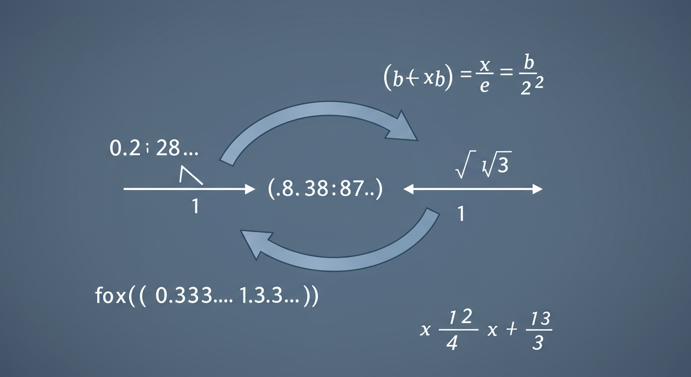 초등학생도 쉽게 따라 하는 '순환소수 분수로 고치는 방법'