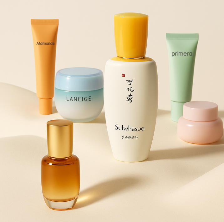 아모레퍼시픽 화장품 라인업 이미지