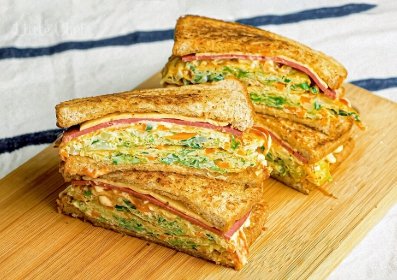 한국의 분식 토스트