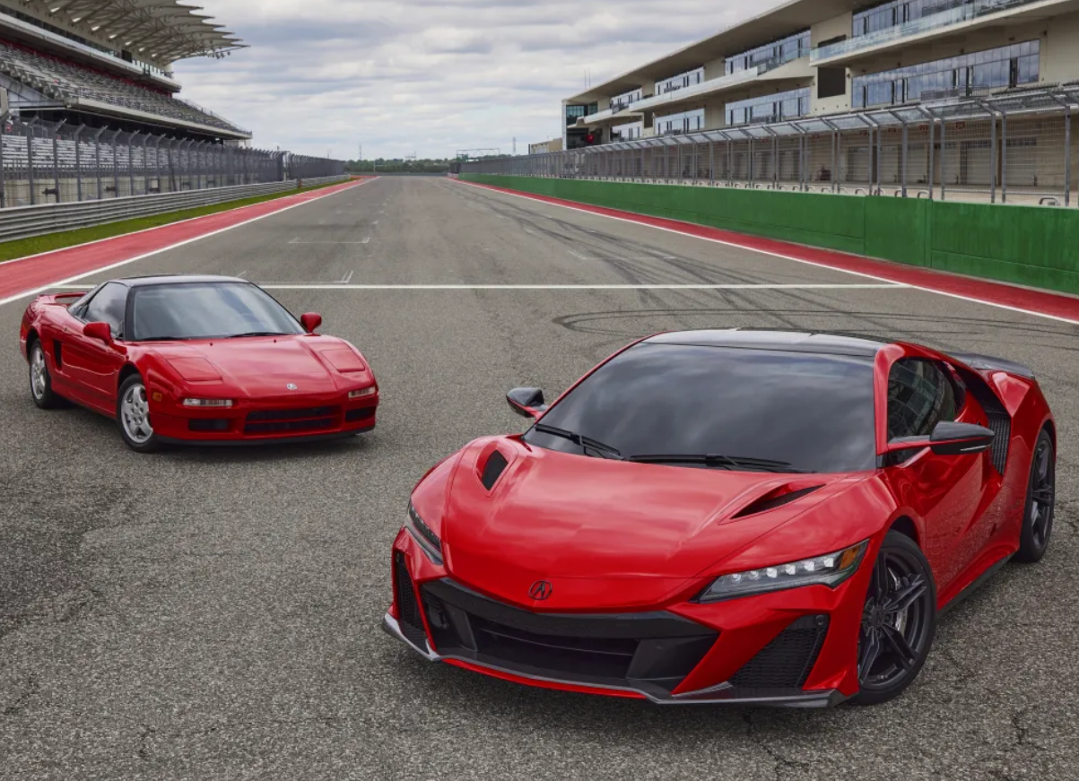 NSX 1세대와 2세대