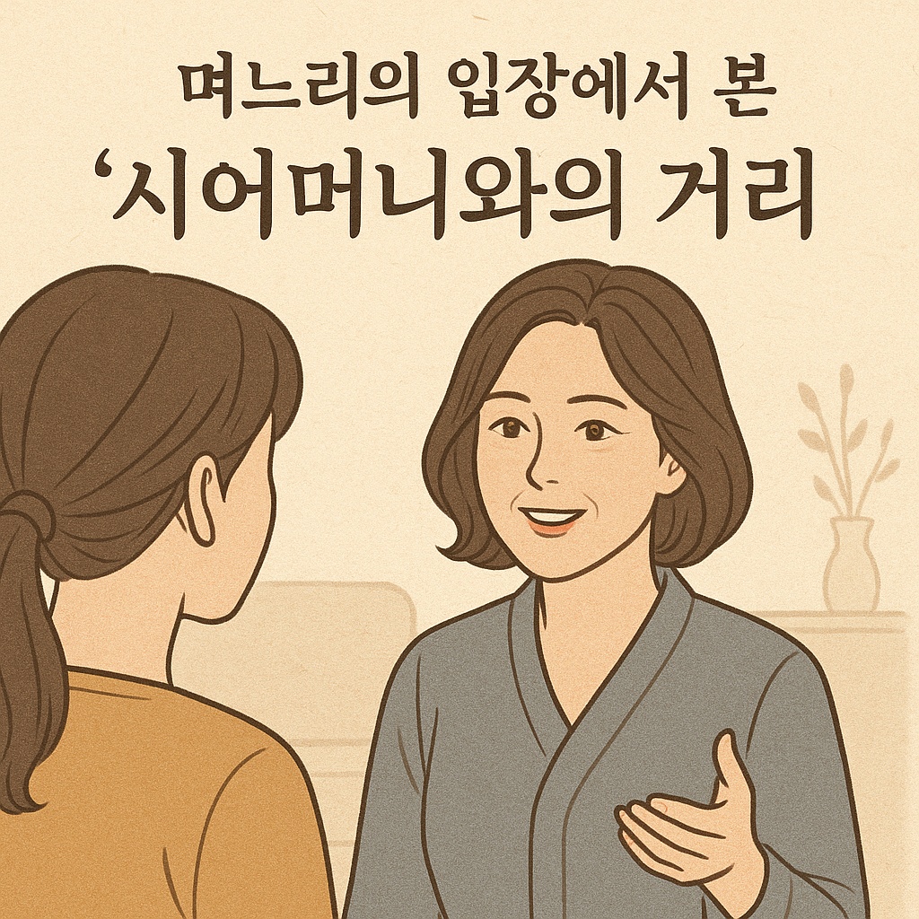 며느리의 입장에서 본 시댁 문화 – 받아들임과 거리 두기의 균형