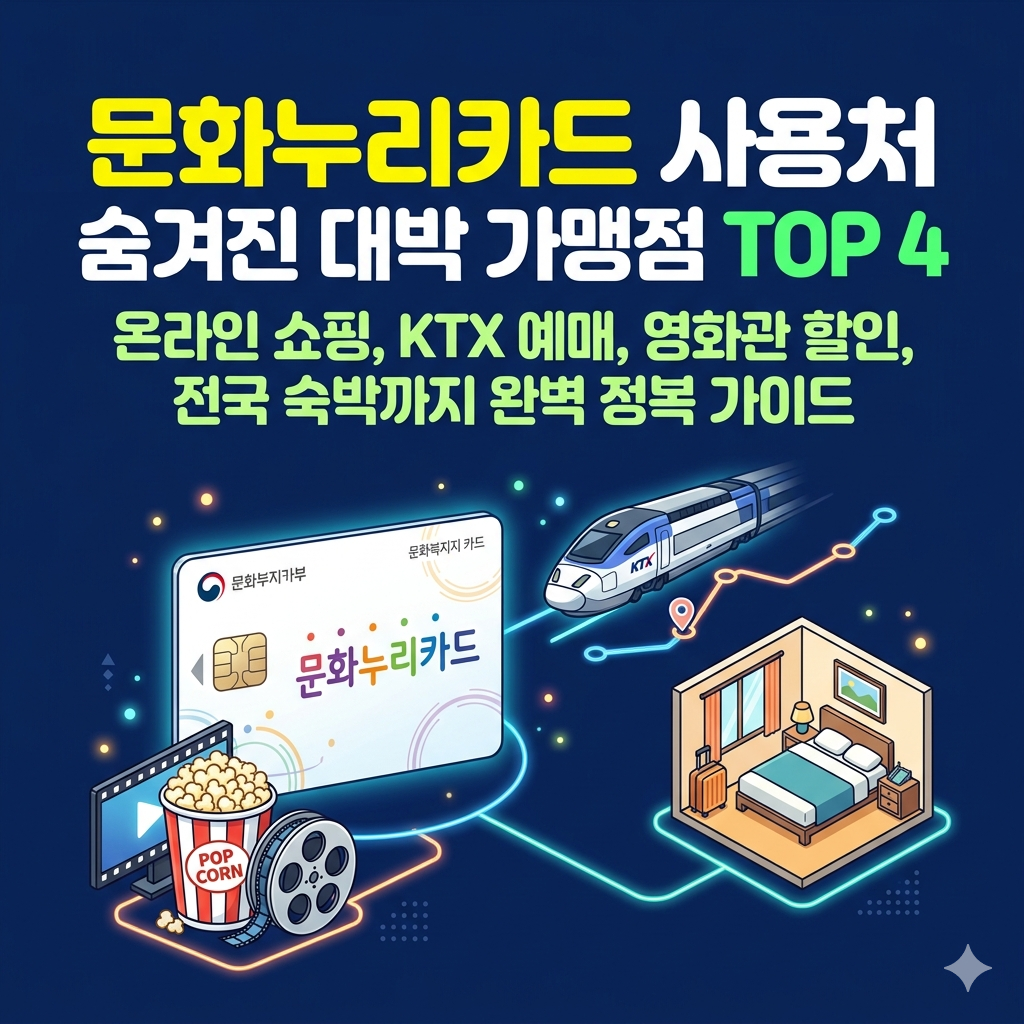 2026 문화누리카드 사용처 확인하러 가기