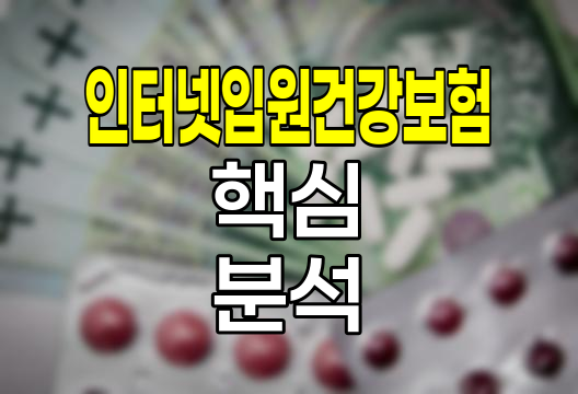 삼성생명 인터넷 입원 건강보험 핵심 분석