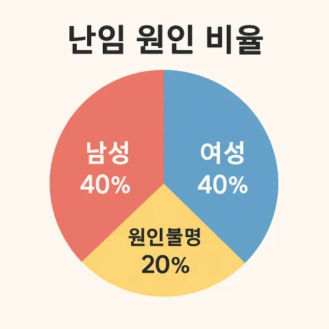 난임의 비율