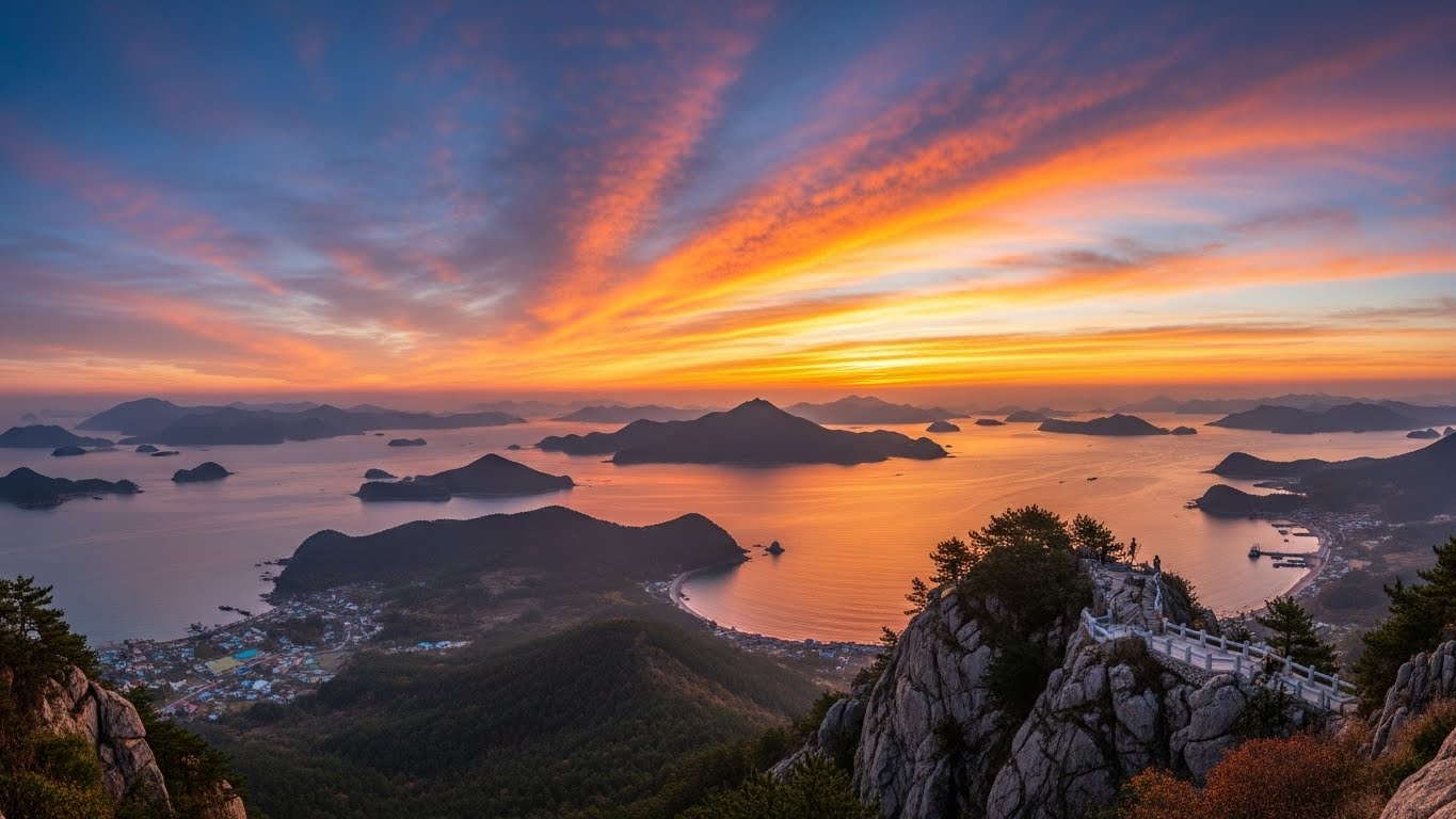 새해 해돋이 일출명소 경상남도