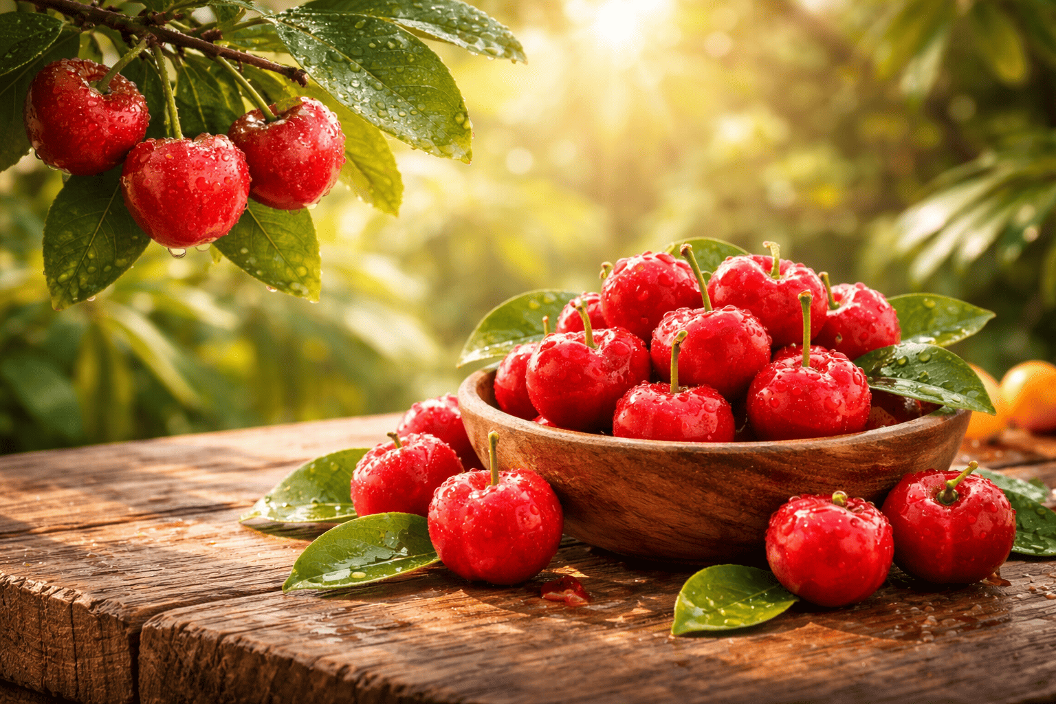 아세로라의 건강효과와 항산화 작용