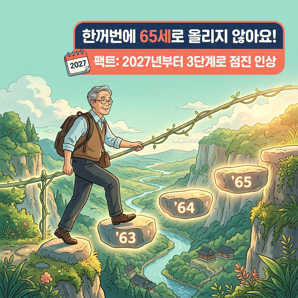 2026 정년연장 단계별 시행 시기 2033년 65세