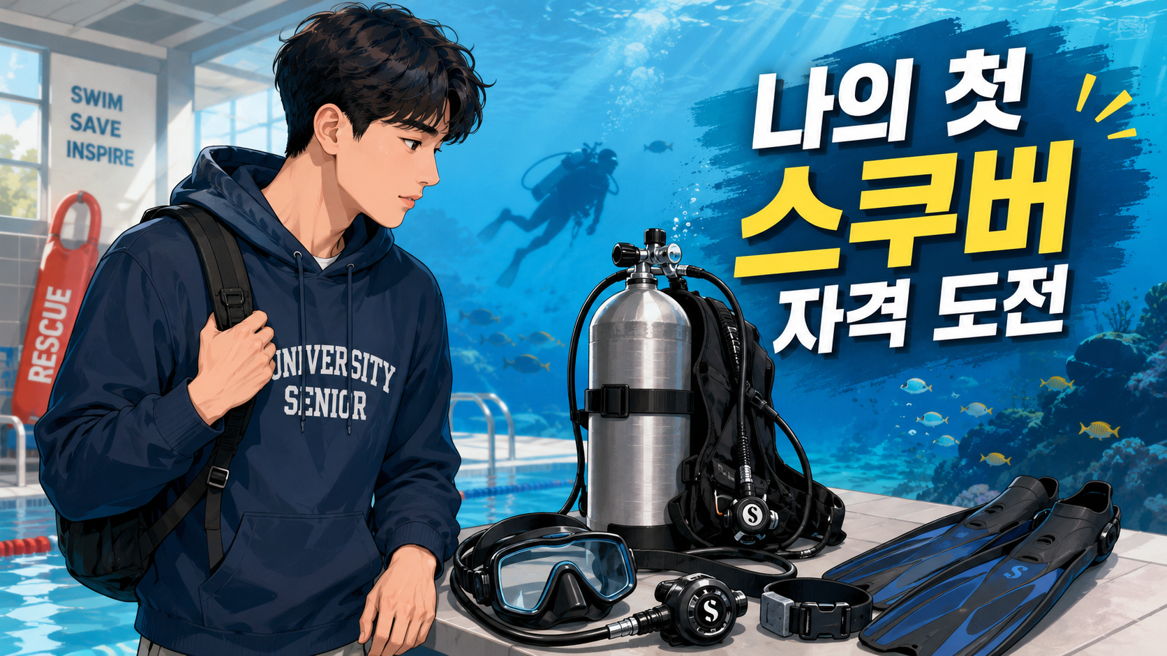 스킨스쿠버 1편 설명 이미지