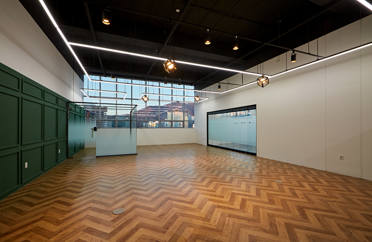 오피스레일조명시공