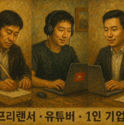 프리랜서, 유튜버, 1인 기업의 역사