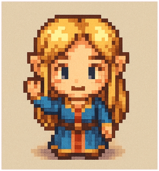 챗gpt 픽셀 캐릭터