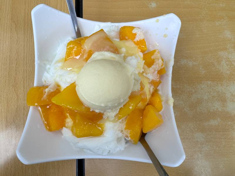 대만맛집 타이베이 시먼딩 삼형매빙수 망고빙수