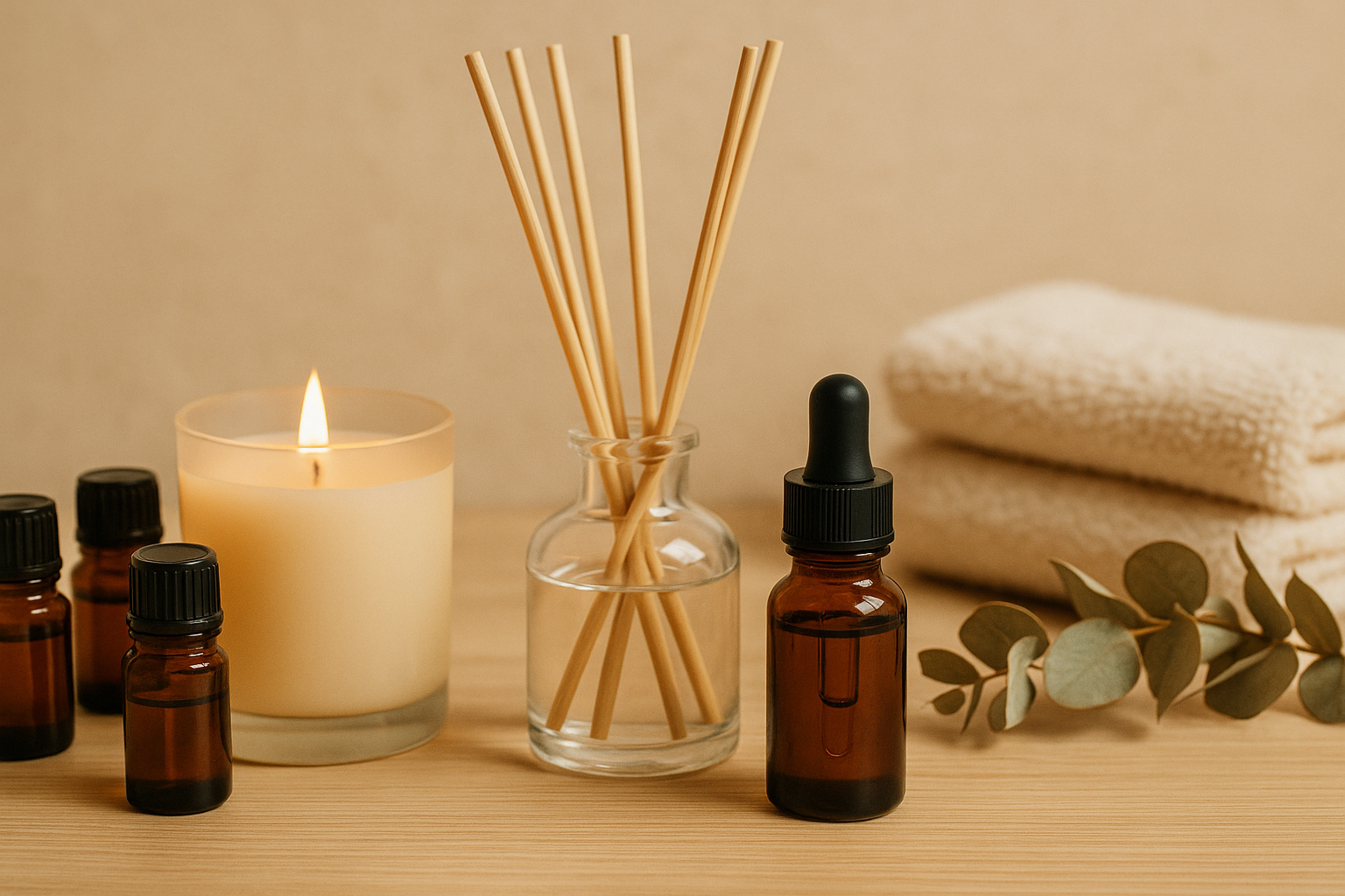 에센셜 오일 이미지