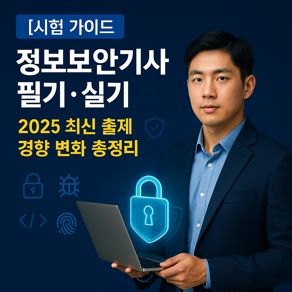 [시험 가이드] 정보보안기사 필기&middot;실기 ｜ 2025 최신 출제 경향 변화 총정리